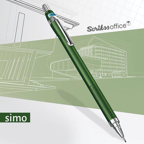Scrikss | Simo | Mechanical Pencil | 0.7MM | Green