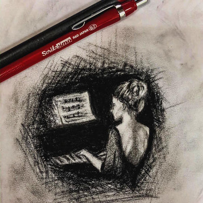 Scrikss | Simo | Mechanical Pencil | 0.7MM | Red