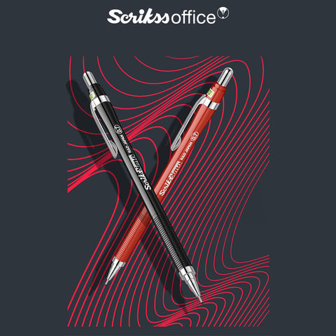 Scrikss | Simo | Mechanical Pencil | 0.7MM | Red
