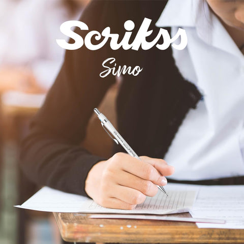 Scrikss | Simo | Mechanical Pencil | 0.7MM | White