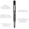 Scrikss | SR-68 | Rollerball Pen | 0.7mm | Black | Pack of 12