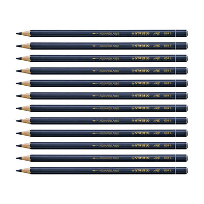 Stabilo | All Graphite Pencil | 12 Count Pack Of 1 | Blue