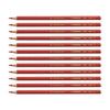 Stabilo | All Graphite Pencil | 12 Count Pack Of 1 | Red
