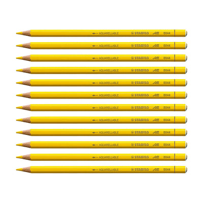 Stabilo | All Graphite Pencil | 12 Count Pack Of 1 | Yellow