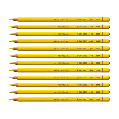 Stabilo | All Graphite Pencil | 12 Count Pack Of 1 | Yellow