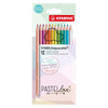 Stabilo | Aquacolor | Aquarellable Colouring Pencil | Wallet Of 12 Pieces | Pastel Love
