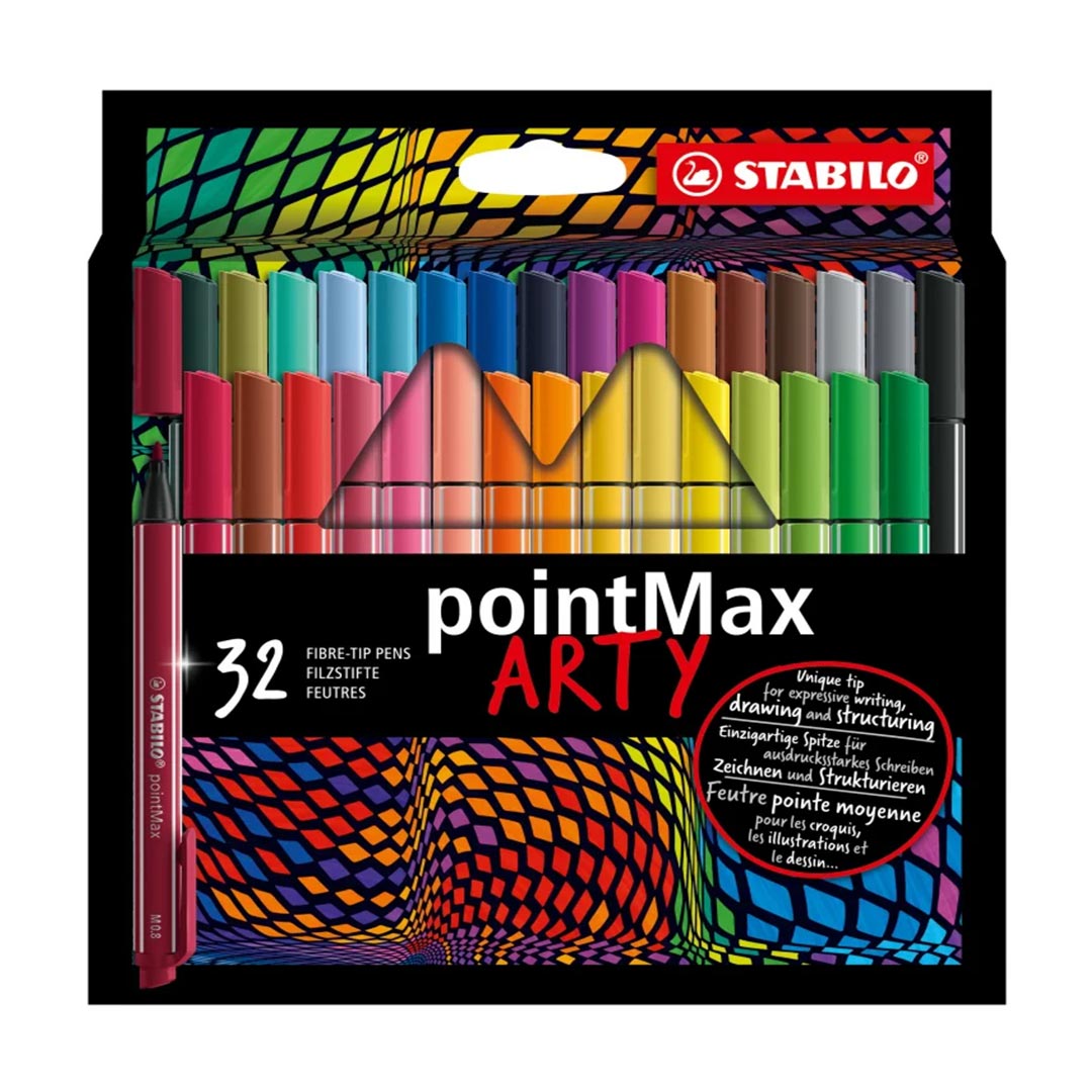 Stabilo | Arty | Pointmax | Pack of 32 Colors