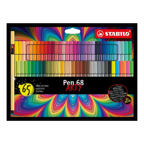 Stabilo | Arty |  Pen 68 | Cardboard Case Of 65 Pcs