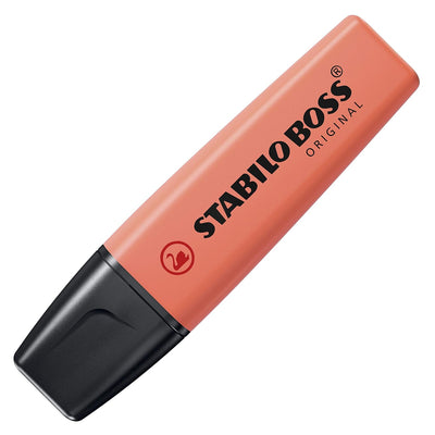 Stabilo | Boss Highlighter Pen | Coral Red | 1 Piece - penpencilink