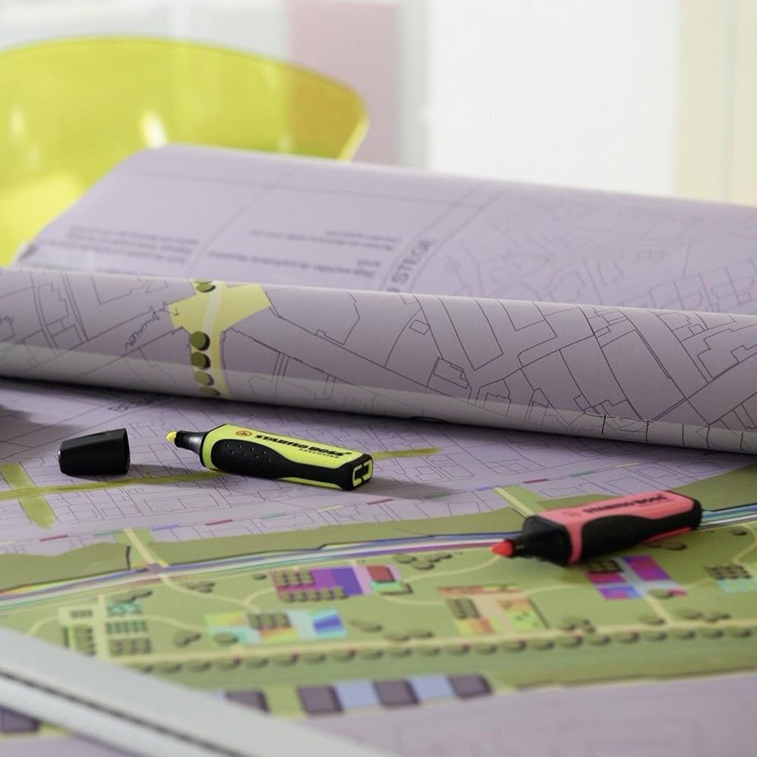 Stabilo | Boss Highlighter Pen| Executive Series | Pink | 1 Piece - penpencilink