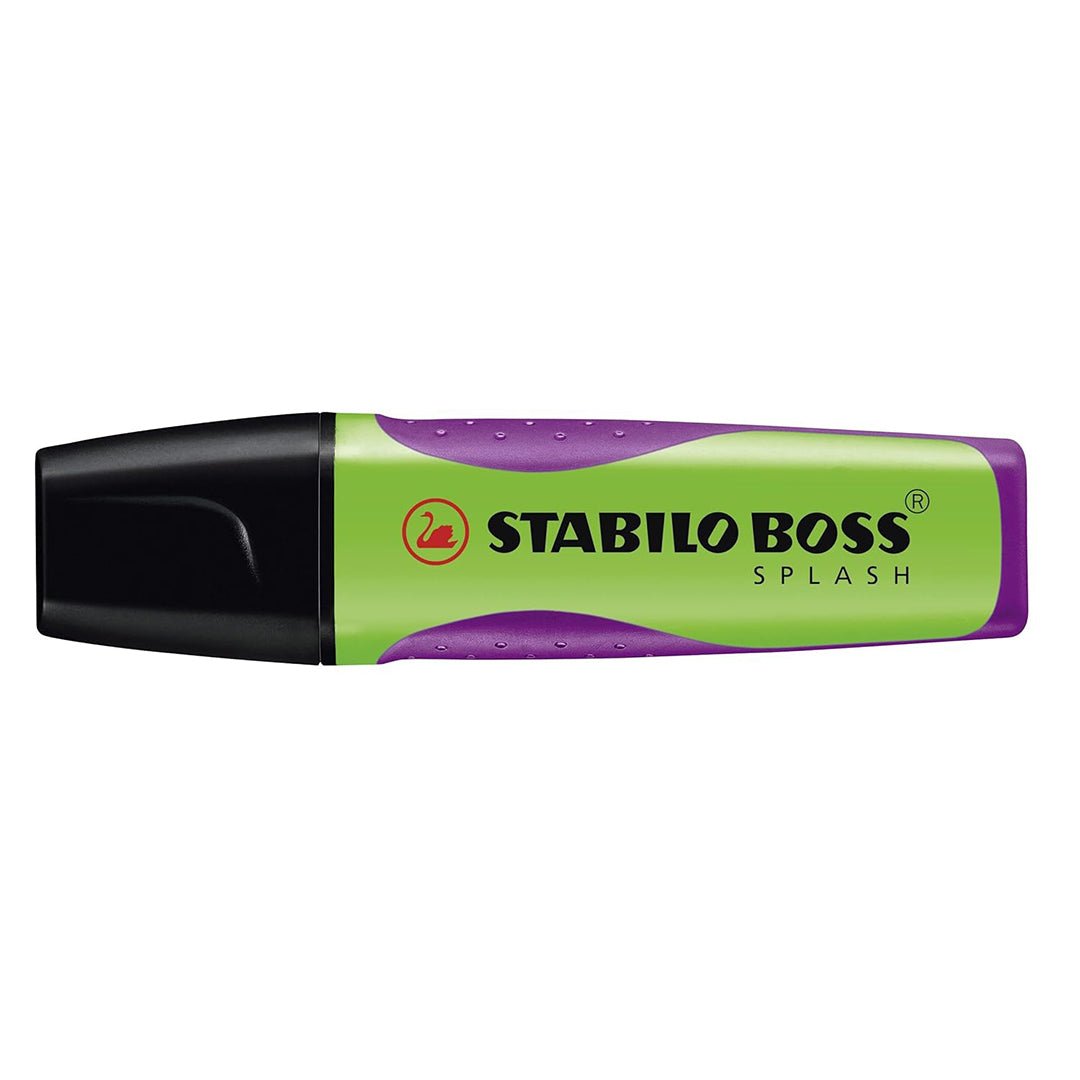 Stabilo | Boss Highlighter Pen| Splash Series | Fluorescent Green | 1 Piece - penpencilink
