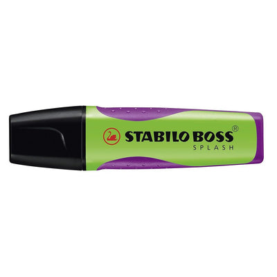 Stabilo | Boss Highlighter Pen| Splash Series | Fluorescent Green | 1 Piece - penpencilink