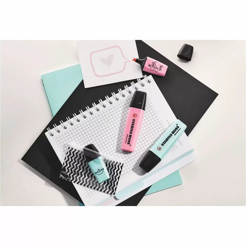 Stabilo | Boss | Mini Pastellove | Wallet With Turqouise-Mint-Pink Colors