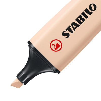 Stabilo | Boss Original Highlighter | Nature Colors | Beige, Warm Grey, Earth Green, Black | Pack Of 4