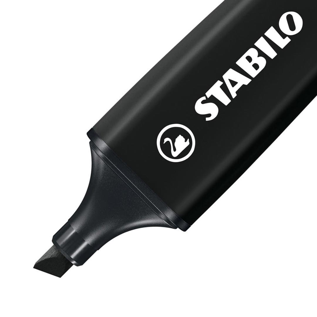 Stabilo | Boss Original Highlighter | Nature Colors | Black Art Marker | Pack Of 10