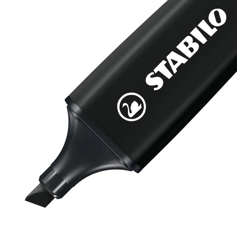 Stabilo | Boss Original Highlighter | Nature Colors | Black Art Marker | Pack Of 10
