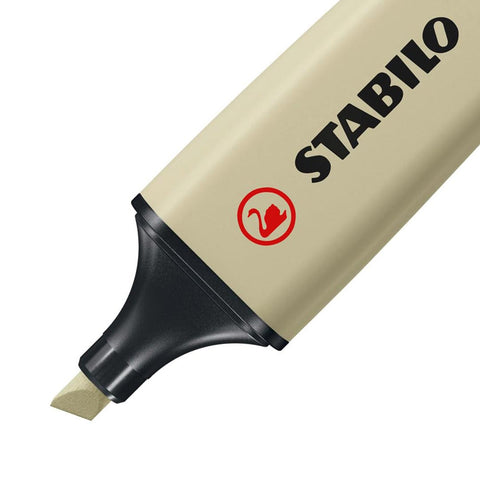 Stabilo | Boss Original Highlighter | Nature Colors | Mud Green, Sienna, Umber, Black | Pack Of 4