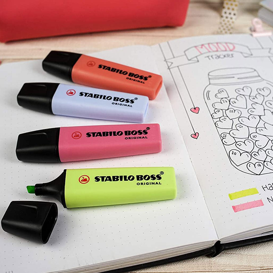 Stabilo | Boss Pastel | Lime | Pack Of 10