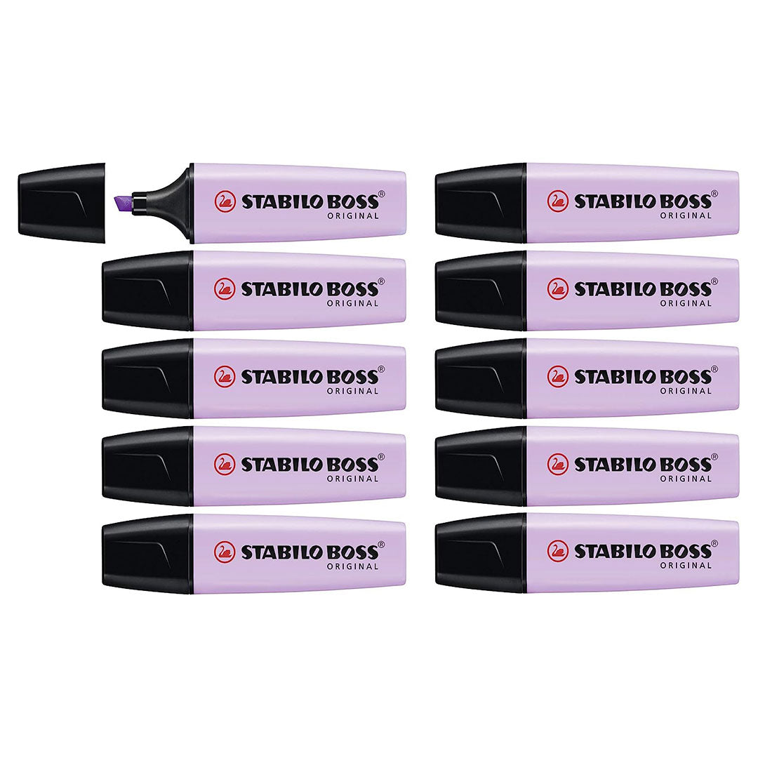 Stabilo | Boss Pastel | Lilac | Pack Of 10