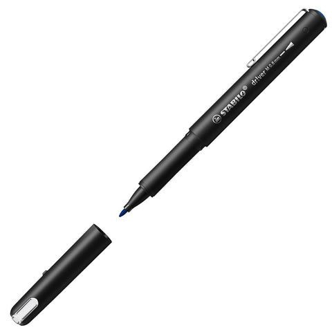Stabilo | dr!ver Series | Premium Fineliner | 0.8mm | Fine | Blue