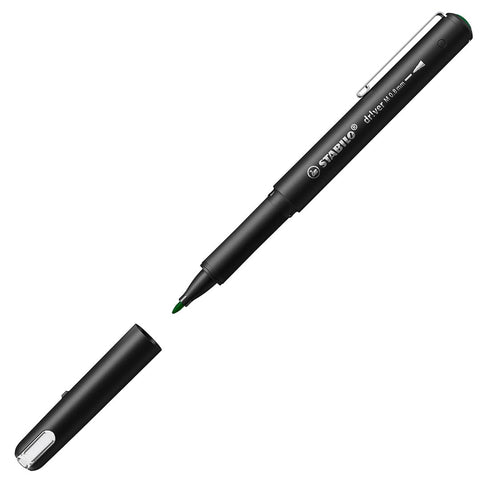 Stabilo | dr!ver Series | Premium Fineliner | 0.8mm | Fine | Green