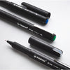 Stabilo | dr!ver Series | Premium Fineliner & Felt Tip | Pack of 4 | 0.4 MM | Black, Blue, Green, Red