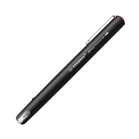 Stabilo | dr!ver Series | Premium Fineliner | Medium | Pack of 5 | Red