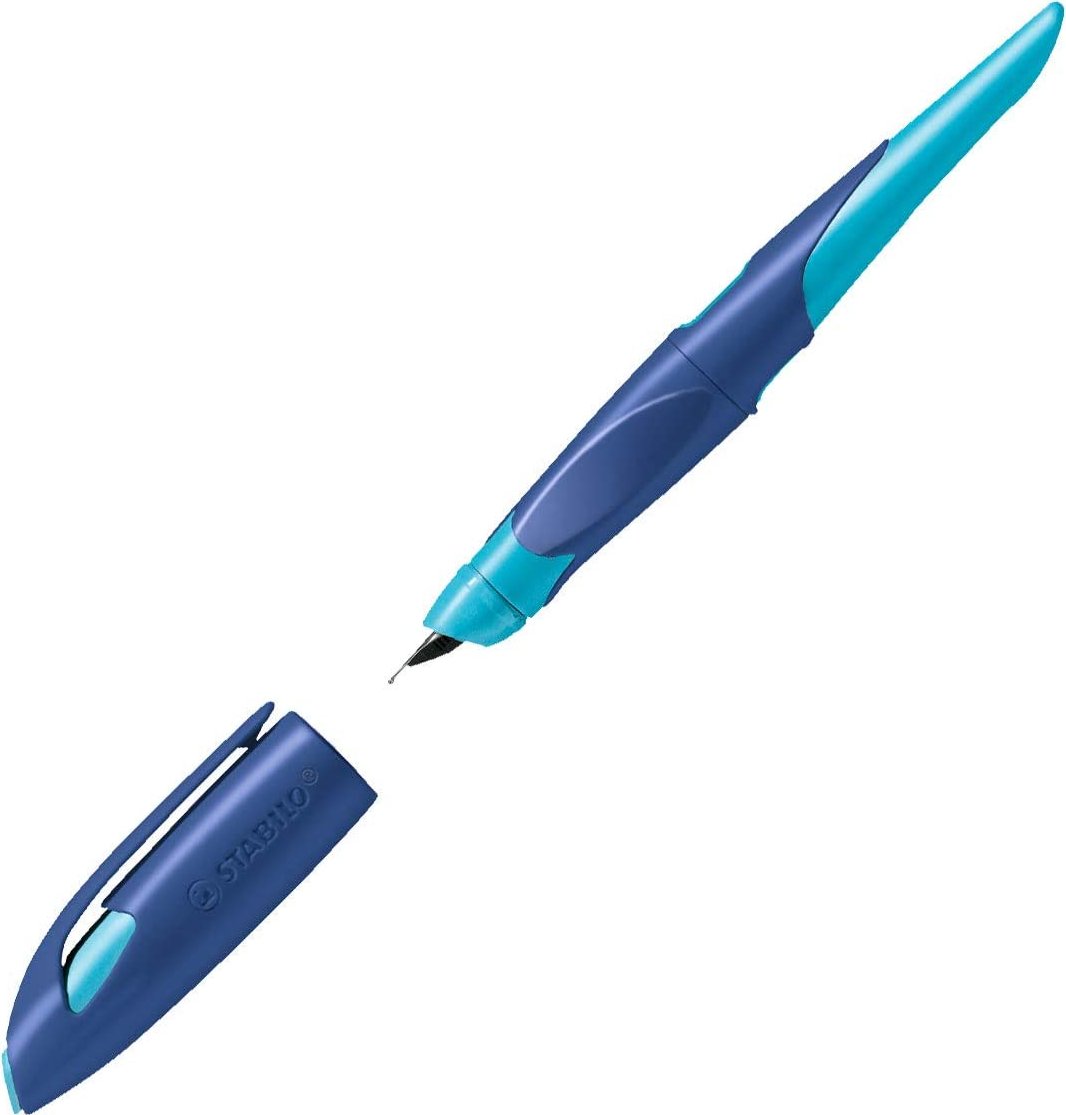 Stabilo | Easy Birdy | Fountain Pen | Right Handed | Blue-Azure | A nib