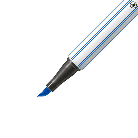 Stabilo | Arty | Pen 68 | Felt-tip Pen With Brush Tip | Metal Box of 30 Pcs