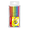 Stabilo | Flash | Highlighter | Pack Of 6 | Assorted Colours