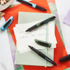Stabilo | Flow | Ballpoint Pen | Forest | Pack of 1 | Including Blue Refill | 0.5mm