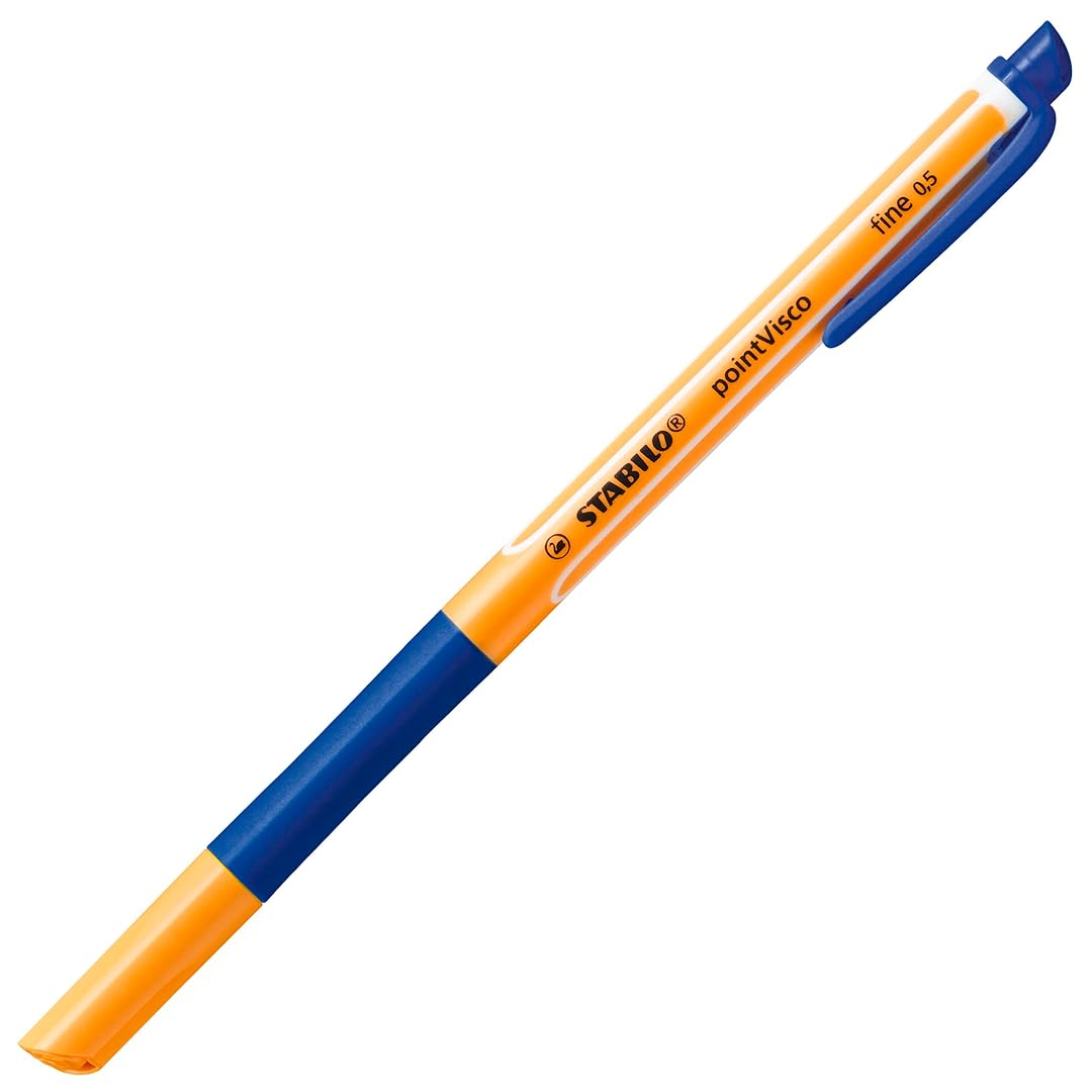 Stabilo | Gel Roller Ball Pen | Point Visco | Wallet Of 4