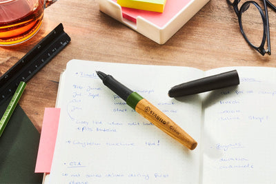 STABILO Grow Ballpoint Pen – Moss Green & Oak - penpencilink