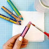 Stabilo | Multi-Talented Pencil | Woody 3 In 1 Duo | Yellow/Cyan Blue | 1 Piece