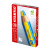 Stabilo | Multi-Talented Pencil | Woody 3 In 1 Duo | Yellow/Cyan | Pack of 5