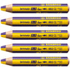 Stabilo | Multi-Talented Pencil | Woody 3 In 1 Duo | Yellow/Violet | Pack of 5
