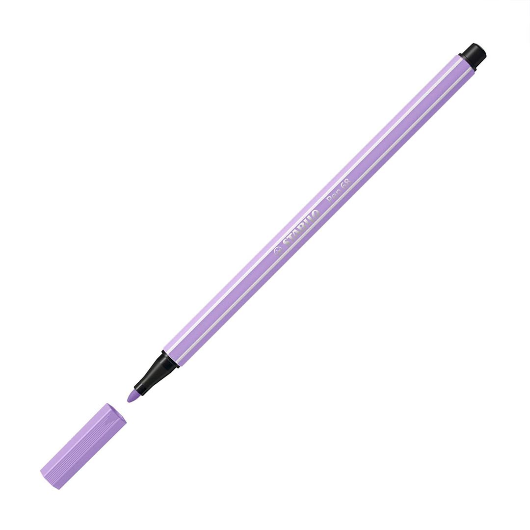 Stabilo | Pen 68 | Felt Tip | Wallet of 24 | Assorted Colours