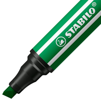 Stabilo | Pen 68 Max Arty | Premium Fibre-tip Pen | With Chisel Tip | Pack Of 4 | Assorted Colours