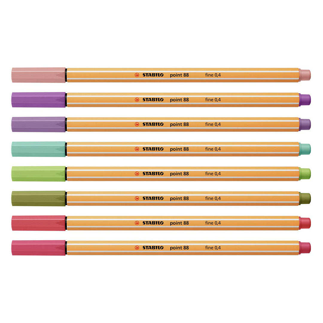 Stabilo | Point 88 | Fineliner | Pack Of 8
