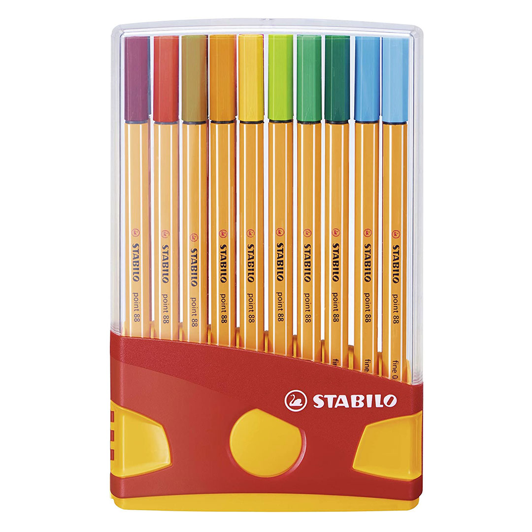 Stabilo | Point 88 | Fineliner | Desk Set | Pack Of 20