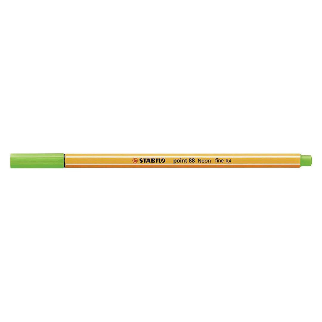 Stabilo | Point 88 | Fineliner | Green | Pack Of 10