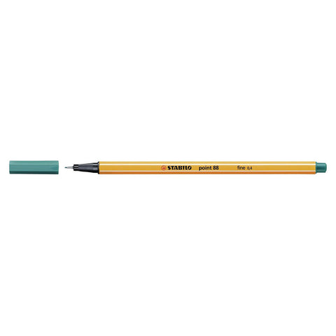 Stabilo | Point 88 | Fineliner | Turquoise | Pack Of 10