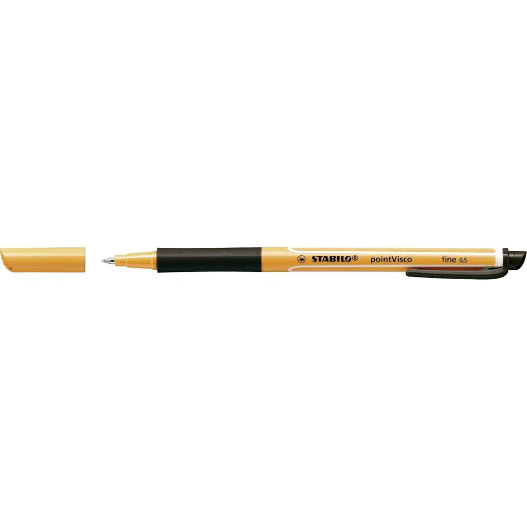 Stabilo | Point Visco | Black | Pack Of 10