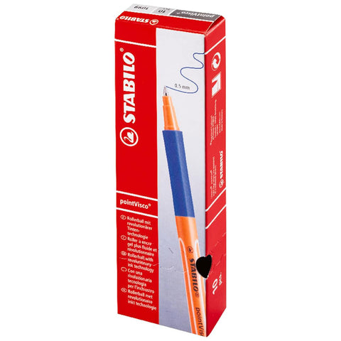 Stabilo | Point Visco | Blue | Pack Of 10