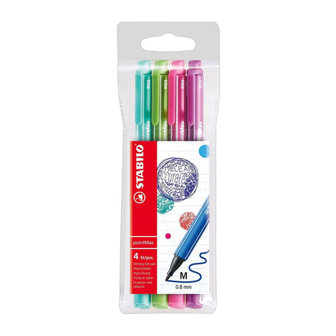 Stabilo | Pointmax | Nylon Tip | Bright Colors | Pack Of 15