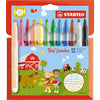 Stabilo | Power | Extra Thick Fibre-Tip | Pack of 12 | Multicolors