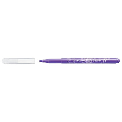 Stabilo | Power | Fibre-Tip | Pack of 12 | Assorted Colours