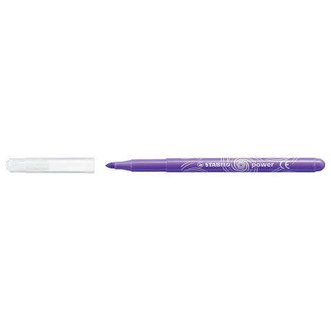 Stabilo | Power | Fibre-Tip | Pack of 12 | Assorted Colours