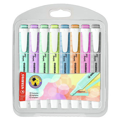 Stabilo | Swing Cool | Fluorescent/Pastel | Pack Of 8Pcs