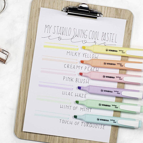 Stabilo | Swing Cool | Pastel | Pack Of 6Pcs